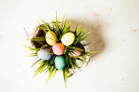 鸡蛋和彩虹图片