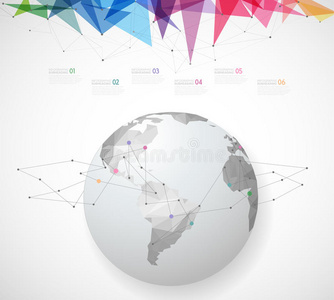 地球 网络 公司 图表 目标 品牌 商业 小册子 圆圈 创新