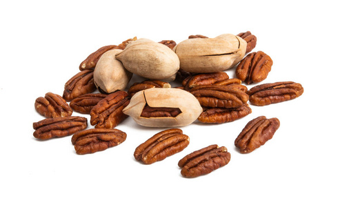 pecans isolated 