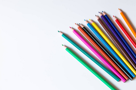 教育 铅笔 办公室 绘画 颜色 学校 蜡笔 艺术 彩虹 木材