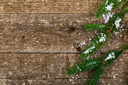 卡片 古老的 桌子 假日 新的 愉快的 雪花 自然 冷杉