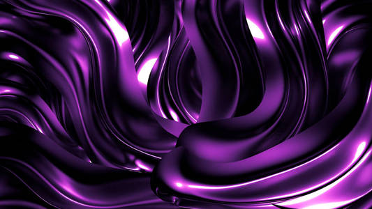 Elegant stylish purple dark background with pleats, Drapes and s