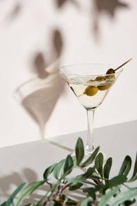 树叶 玻璃 植物 液体 饮料 鸡尾酒 橄榄 分支 复制空间