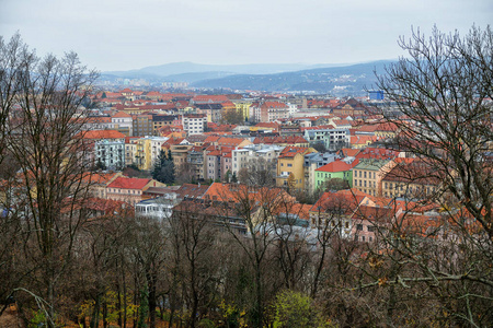 捷克共和国布尔诺捷克共和国布尔诺古城全景