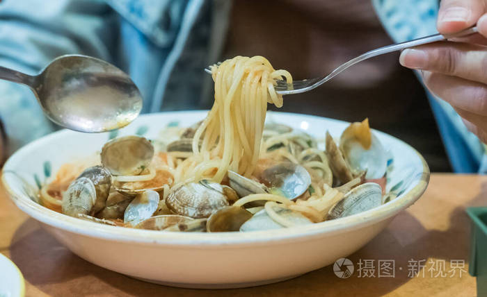 Spaghetti vongole 