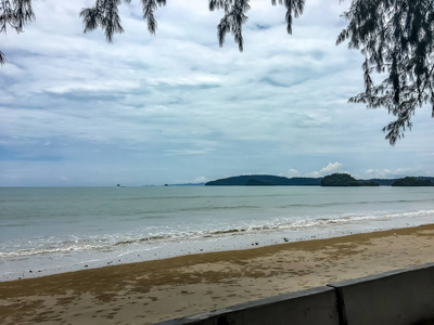 美丽的 旅游业 天空 旅行 海洋 泰国 地点 亚洲 海滩