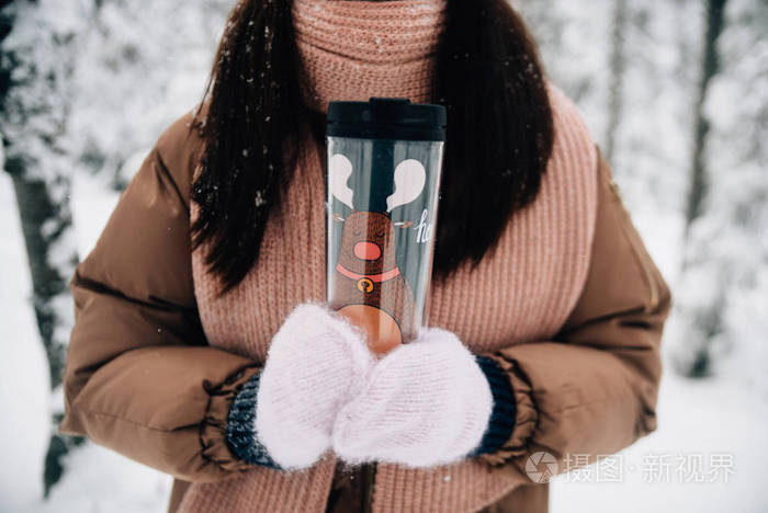 女人 美丽的 皮肤 面对 假日 寒冷的 肖像 雪花 美女