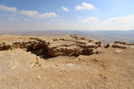 沙漠 岩石 早晨 地平线 石头 自然 以色列 天空 悬崖