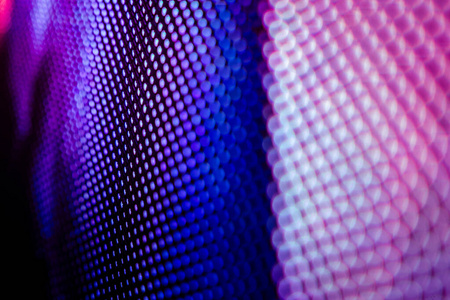 CloseUp LED blurred screen. LED soft focus background. abstract 