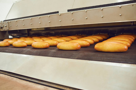 面包厂面包自动化生产线图片