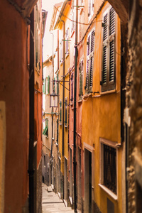 威尼斯 城市 窗口 村庄 房子 意大利语 外部 百叶窗 街道