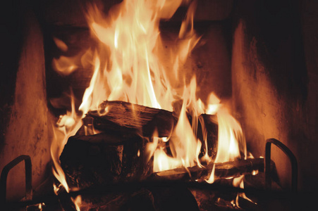 发光 燃烧 圣诞节 温暖的 烹饪 燃料 能量 原木 壁炉