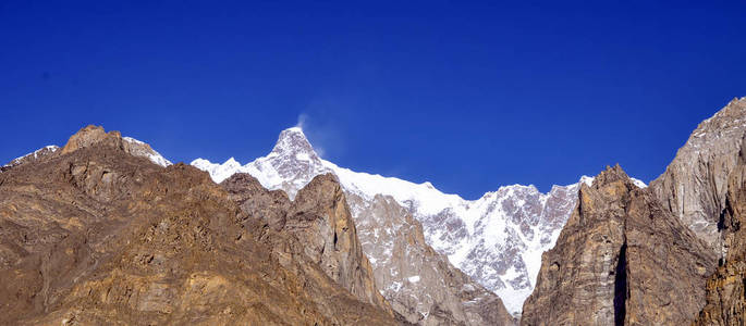 旅行 巴基斯坦 目的地 夏天 攀登 假期 登山 娱乐 喀喇昆仑