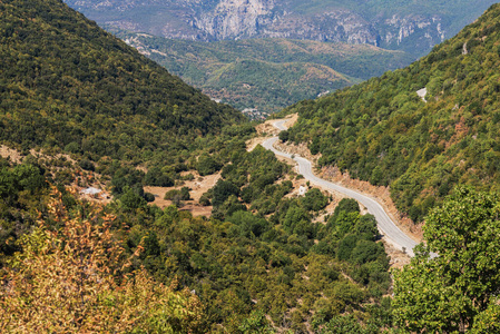 美丽的 场景 公园 美女 旅行 峡谷 村庄 小山 建筑学