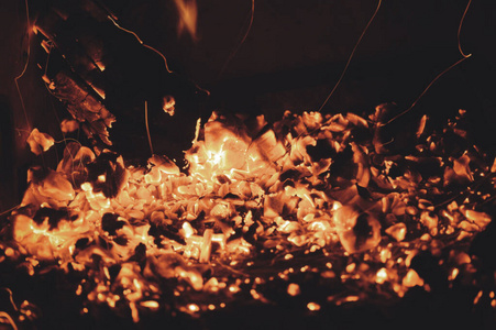 热的 温暖的 能量 纹理 特写镜头 火焰 篝火 危险 圣诞节
