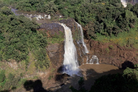 The Blue Nile Falls at the Tana Lake in Ethiopia. 