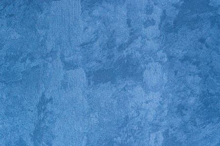 蓝色装饰灰泥的质地。