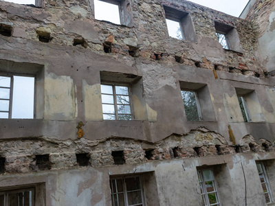 房子 建筑学 被遗弃的 木材 建筑 古老的 窗口