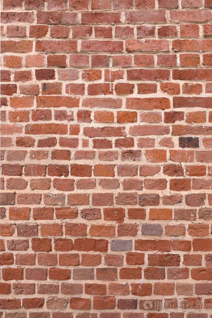 亮纹红砖墙