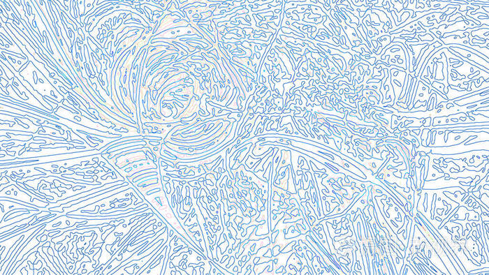 梦幻混沌的彩色分形图案抽象分形形状3d渲染插图背景或墙纸