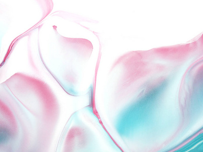 Blue and pink creative abstract hand painted background, marble 