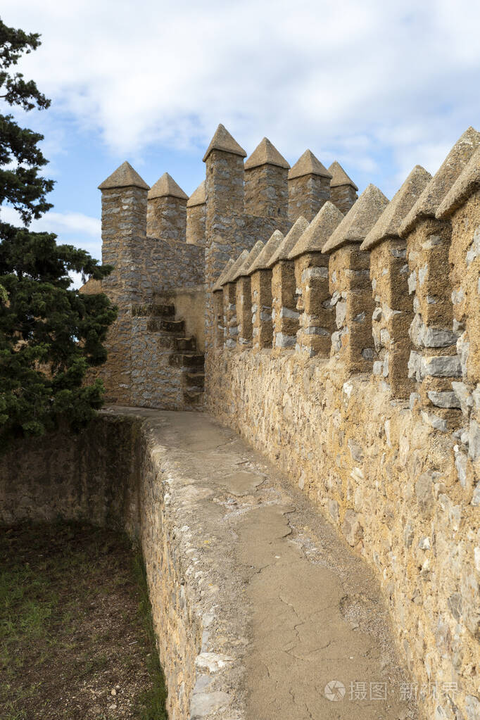 阿尔塔圣萨尔瓦多城堡的防御墙