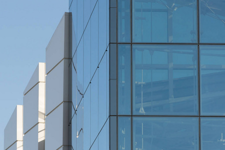 公司 办公室 城市 技术 商业 反射 外观 玻璃 金融 纹理