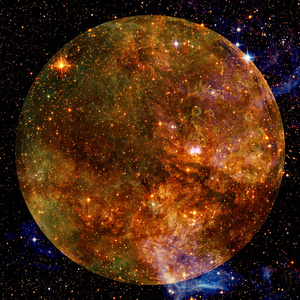 金星。这张图片的元素由美国宇航局提供