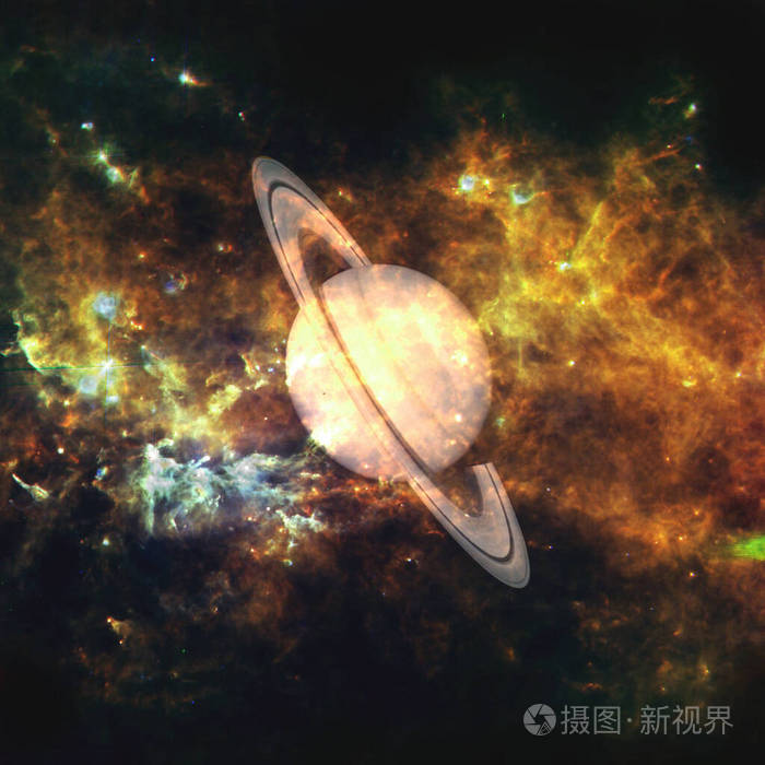土星太阳系的行星这张图片的元素由美国宇航局提供