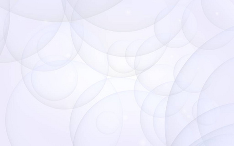 抽象的白色背景.背景是浅透明的泡泡.三维插图照片