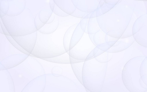 抽象的白色背景.背景是浅透明的泡泡.三维插图照片