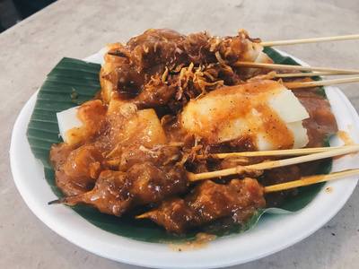 美味的 特写镜头 美食家 热的 小吃 烤架 猪肉 烹饪 油炸