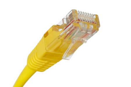 以太网电缆lan网线数据连接。数字公社
