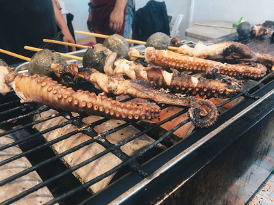 烹调 烹饪 晚餐 夏天 木炭 火焰 美食家 食物 野餐 烤的