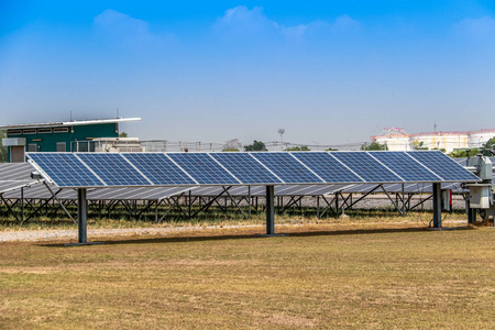 太阳能板发电清洁能源图片