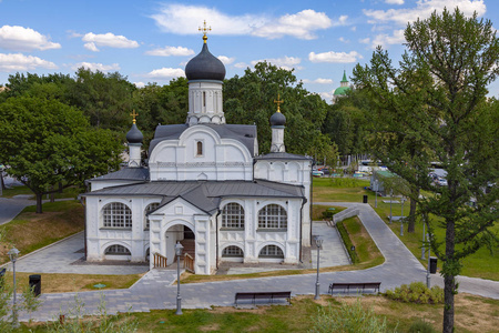 俄语 修道院 文化 天空 旅游业 城市 夏天 旅行 公园