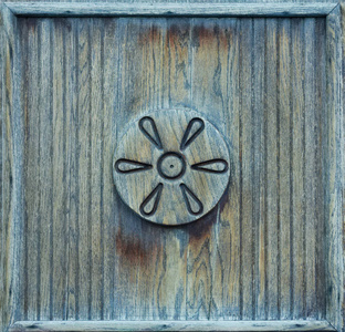 复古的 雕刻 面板 纹理 木工 花的 木材 古老的 简单的