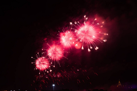 颜色 天空 爆炸 节日 爆发 周年纪念日 嘉年华 明星 七月