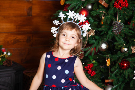 季节 小孩 女孩 漂亮的 庆祝 假日 美丽的 圣诞节 十二月