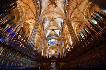 加泰罗尼亚 西班牙 西班牙语 城市 教堂 巴塞罗那 古老的