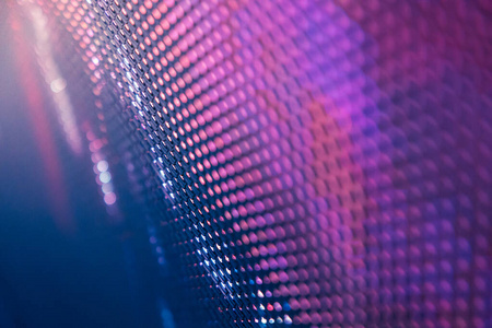 CloseUp LED blurred screen. LED soft focus background. abstract 