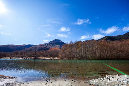 旅行 地标 上高地 公园 乡村 全景图 森林 美丽的 旅游业