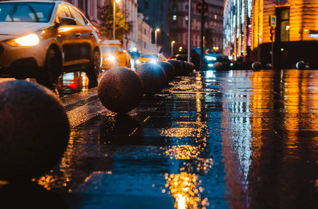 夜雨照片高清真实图片