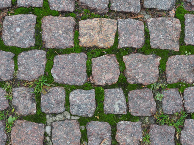 石头 路面 鹅卵石 铺路 岩石 地面 古老的 建设 材料