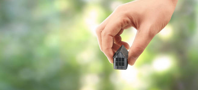 House Residential Structure in hand 