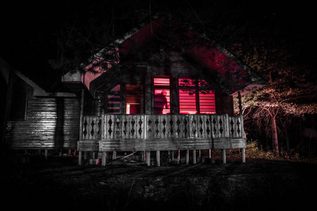 恐怖万圣节概念照片