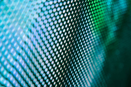CloseUp LED blurred screen. LED soft focus background. abstract 