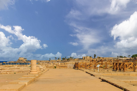Ruins of Caesaria. 