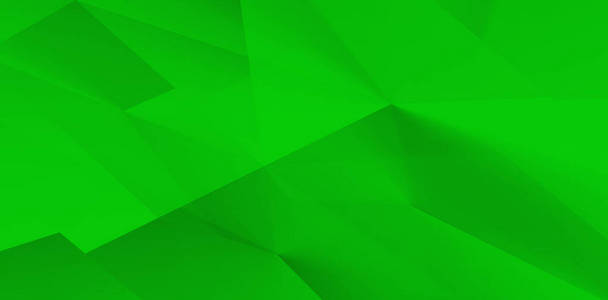抽象绿色背景插图