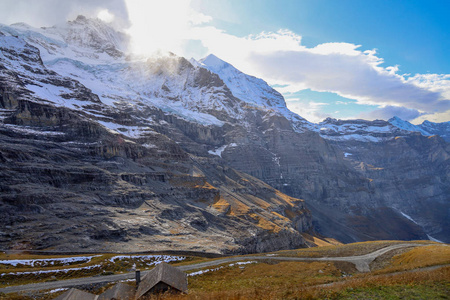 瑞士风景山自然与环境景观图片
